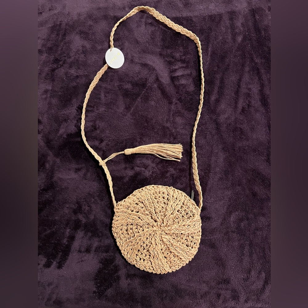 Shein round straw bag 🤍